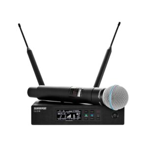 Shure QLX D24/ BETA 58 Wireless PA Microphone System - Image 1